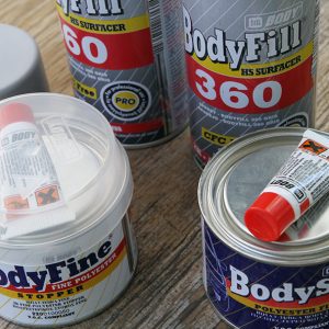 Шпатлевка и грунтовка